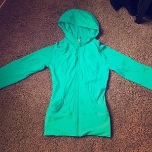 Lululemon mint green jacket